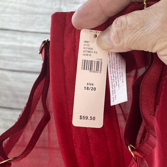 Ladies size 18/20 sexy top by Cacique NWOT - Picture 12 of 12